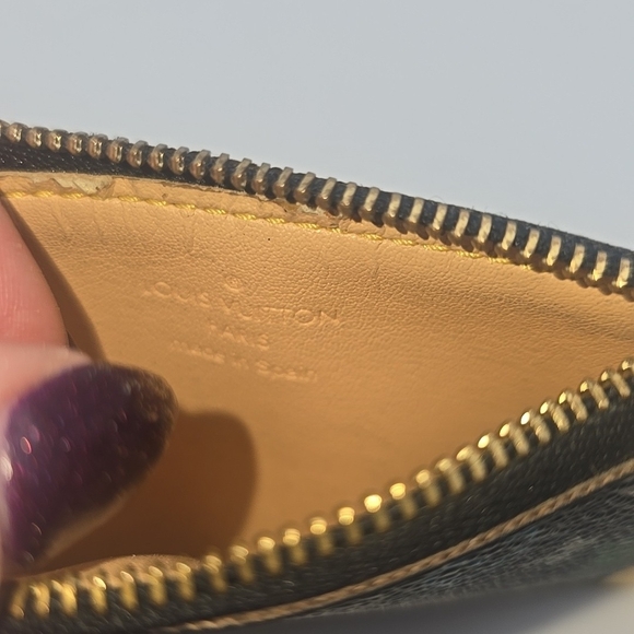 Louis Vuitton Multicolor Mono Pochette Cles Wallet Coin Purse (VERY GOOD)COA✨️ - Picture 3 of 14